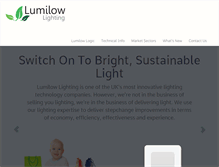 Tablet Screenshot of lumilow.com